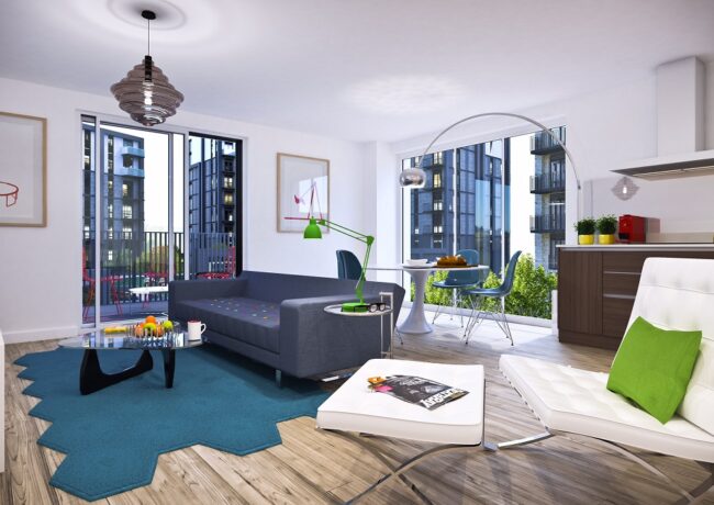 Middlewood Locks Show Home Visual