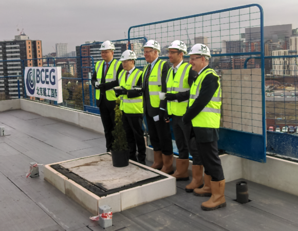 Middlewood Locks Topping Out 1
