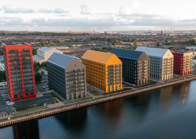 Millers Quay Wirral Waters courtesy of Peel Waters