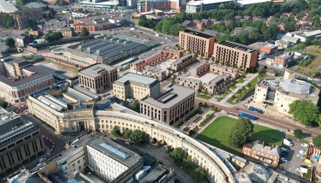 Moor Lane Aerial, Step Places And Bolton At Home, C AEW Architects