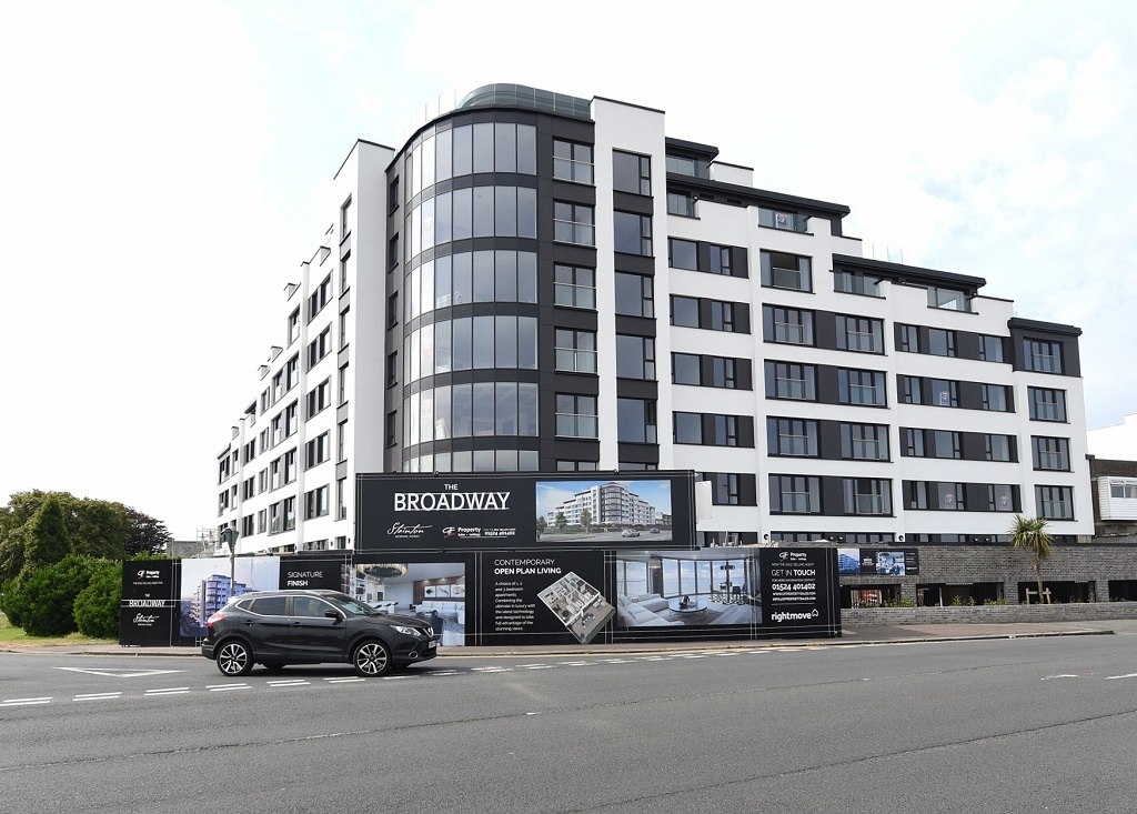 Broadway redevelopment completed in Morecambe Place North West