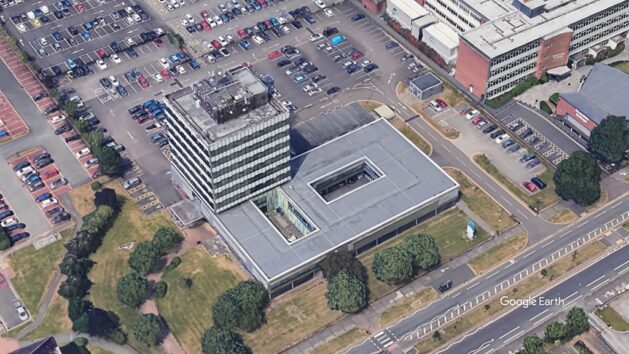 Municipal Building, Halton Council c Google Earth