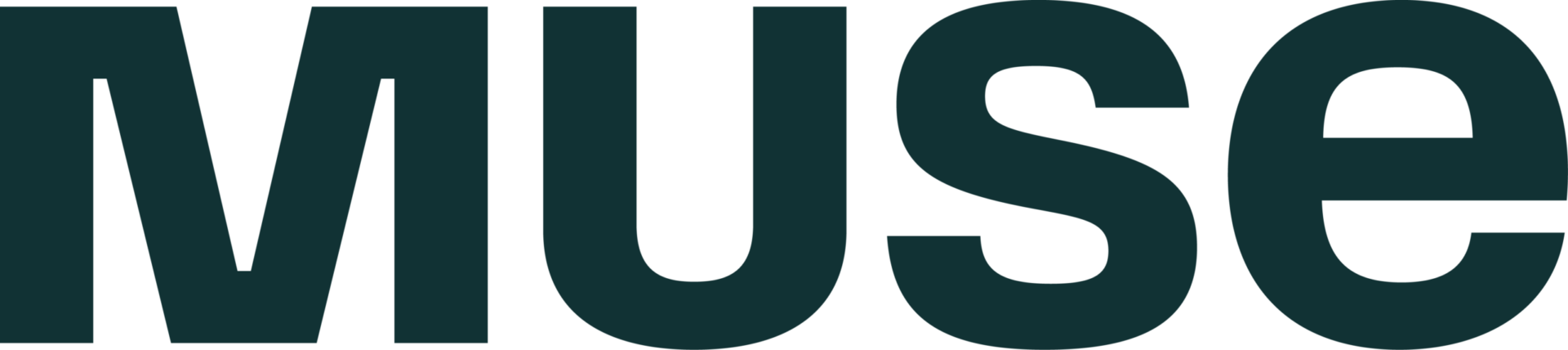 Muse Primary Logo Wordmarque RGB Forest