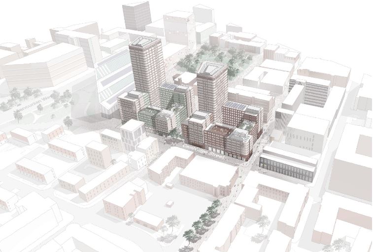 New Cambridge Halls, MMU, p Turley