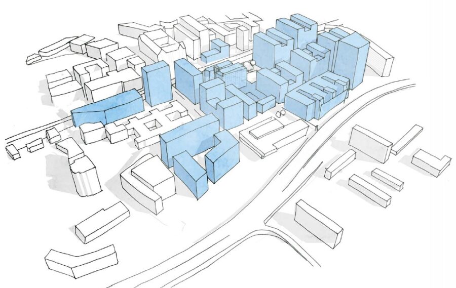 North Campus Drawing