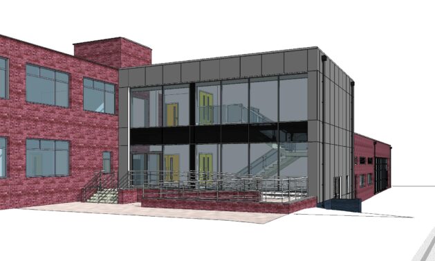 North Cestrian Building B Extension 3D