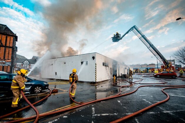 Northwich Market Fire