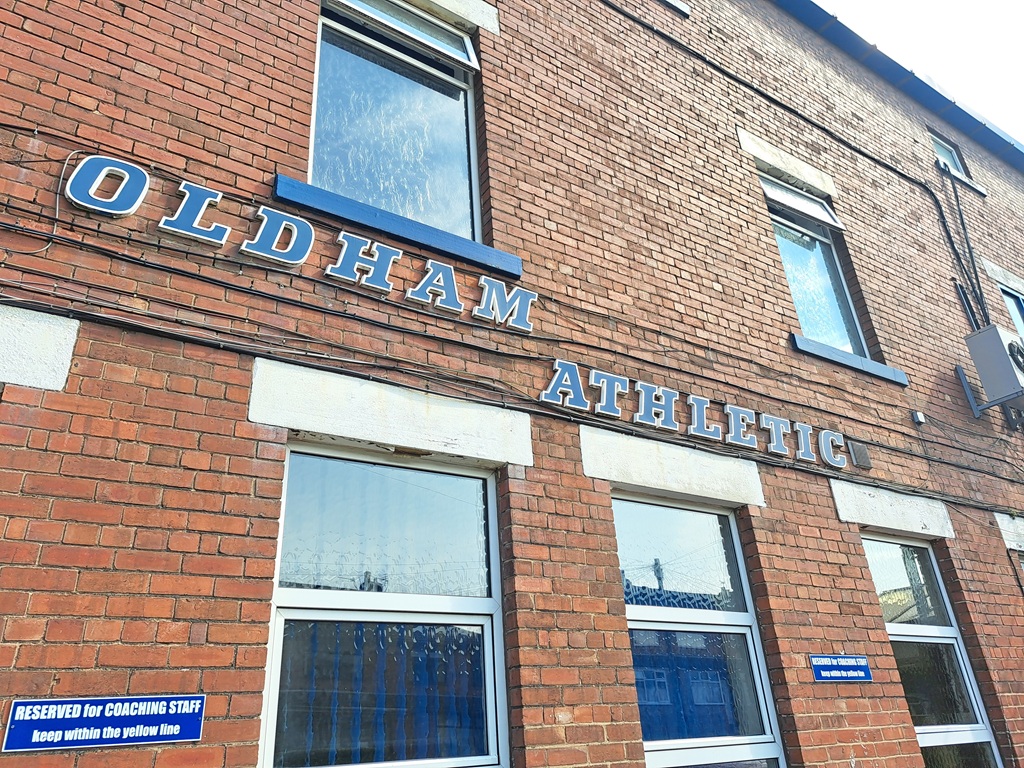 OAFC STAND SIGN C PLACE NORTH