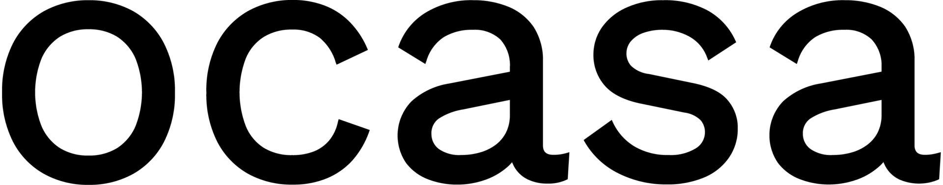 Ocasa logo black PNG Ocasa logo black PNG