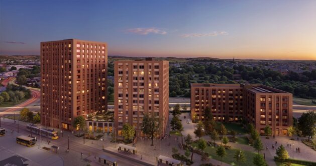 Oldham Princes Gate Aerial Issue c Oldham Council Oldham Princes Gate Aerial Issue