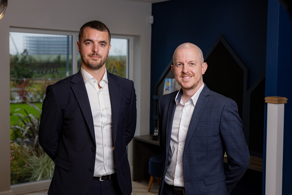 Oliver Johnston and Gareth Haslam, Anwyl Homes, p Active PR