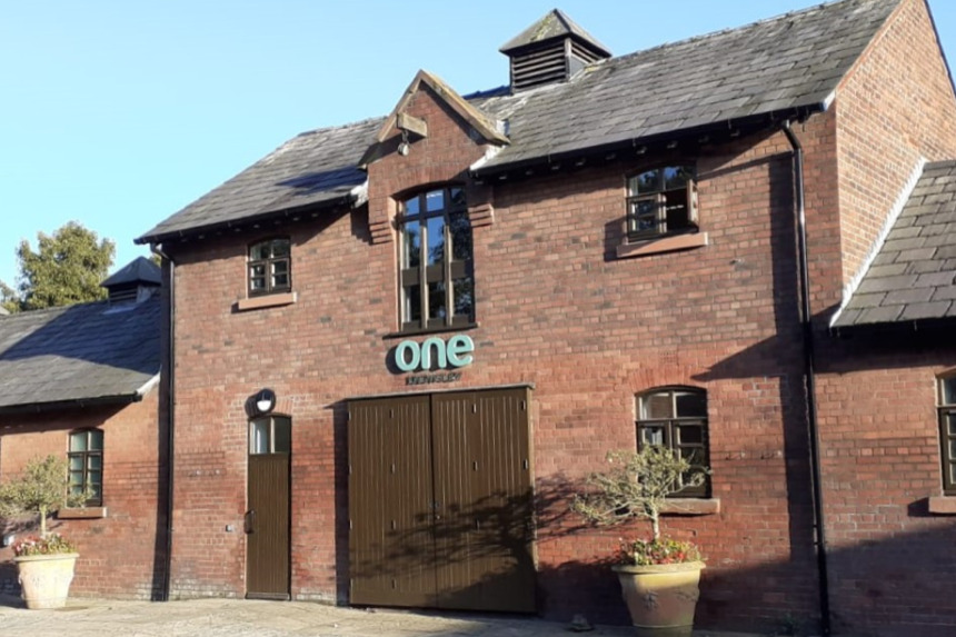 One Knowsley at Court Hey Park courtyard One Knowsley p Jayne Moore Media