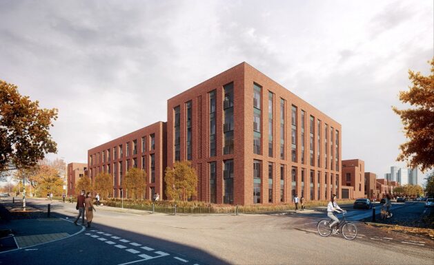 Ordsall housing , Salford City Council, c Our Studio