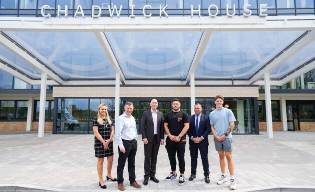 Outside Chadwick House c persimmon