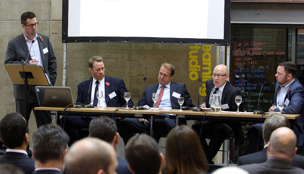 Mosaic's Paul Williams makes a point