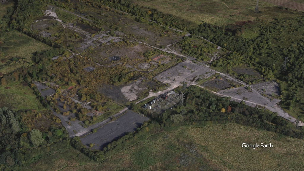 Parkside Colliery site Parkside Regeneration c Google earth