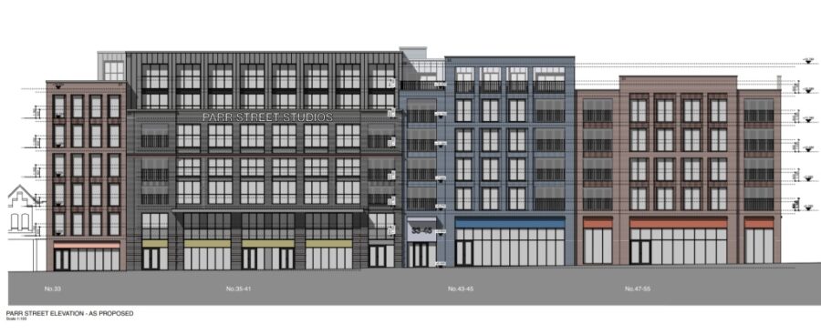 Parr Street Studios Scheme, PJ Percival Construction, P Planning