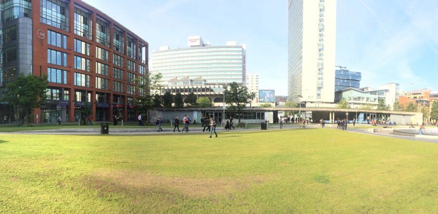 Piccadilly Gardens View July 2017