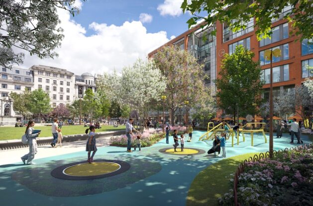 Piccadilly Gardens Play Area Manchester MCC c Virtual Planit Piccadilly Gardens Play Area Manchester MCC c Virtual Planit