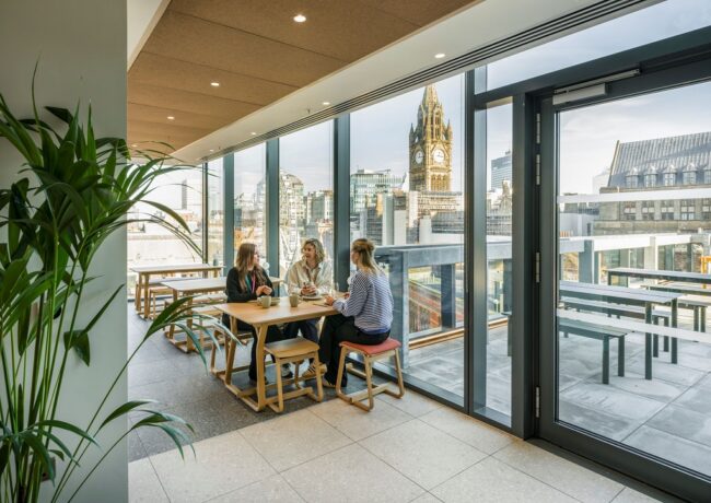 Pinsent Masons Manchester office by SpaceInvader views , Pinsent Masons, c Andrew Smith of SG Photography