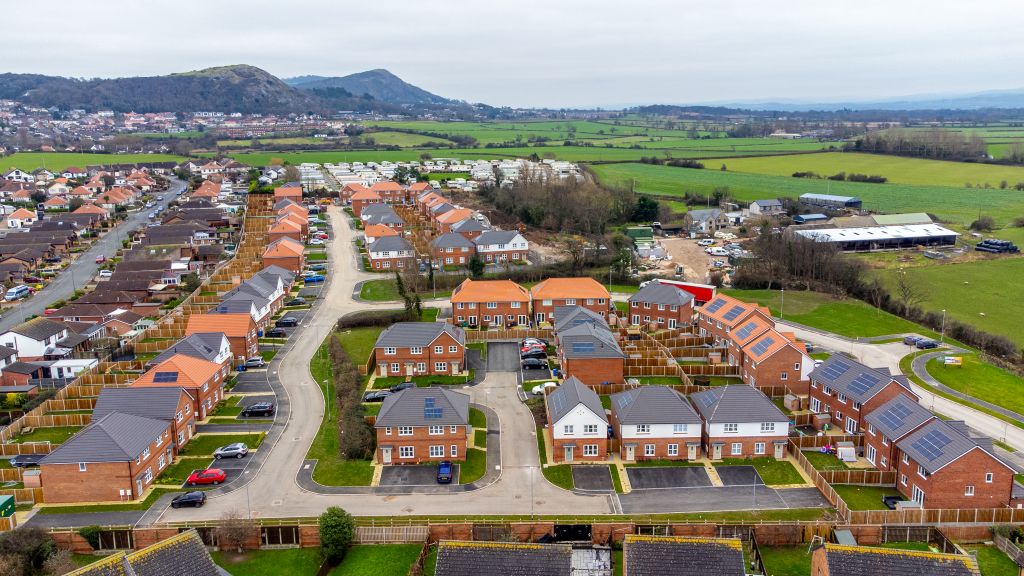 Plas Newydd Farm development in Prestatyn, Adra and Castle Green, p Stripe Communications