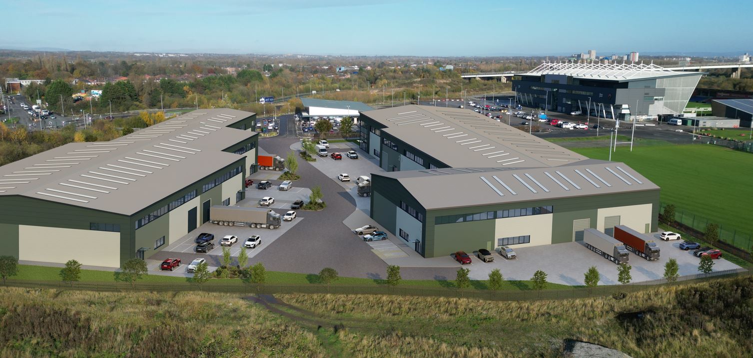 Plot Salford Community Stadium, CBRE IM Chancerygate, p planning docs