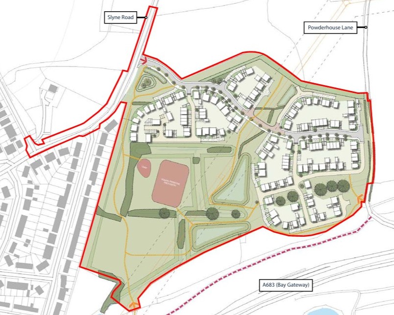 Powderhouse Lane, Wrenman, p via planning documents