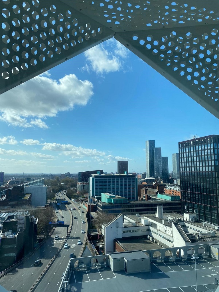 Views over the Manchester skyline