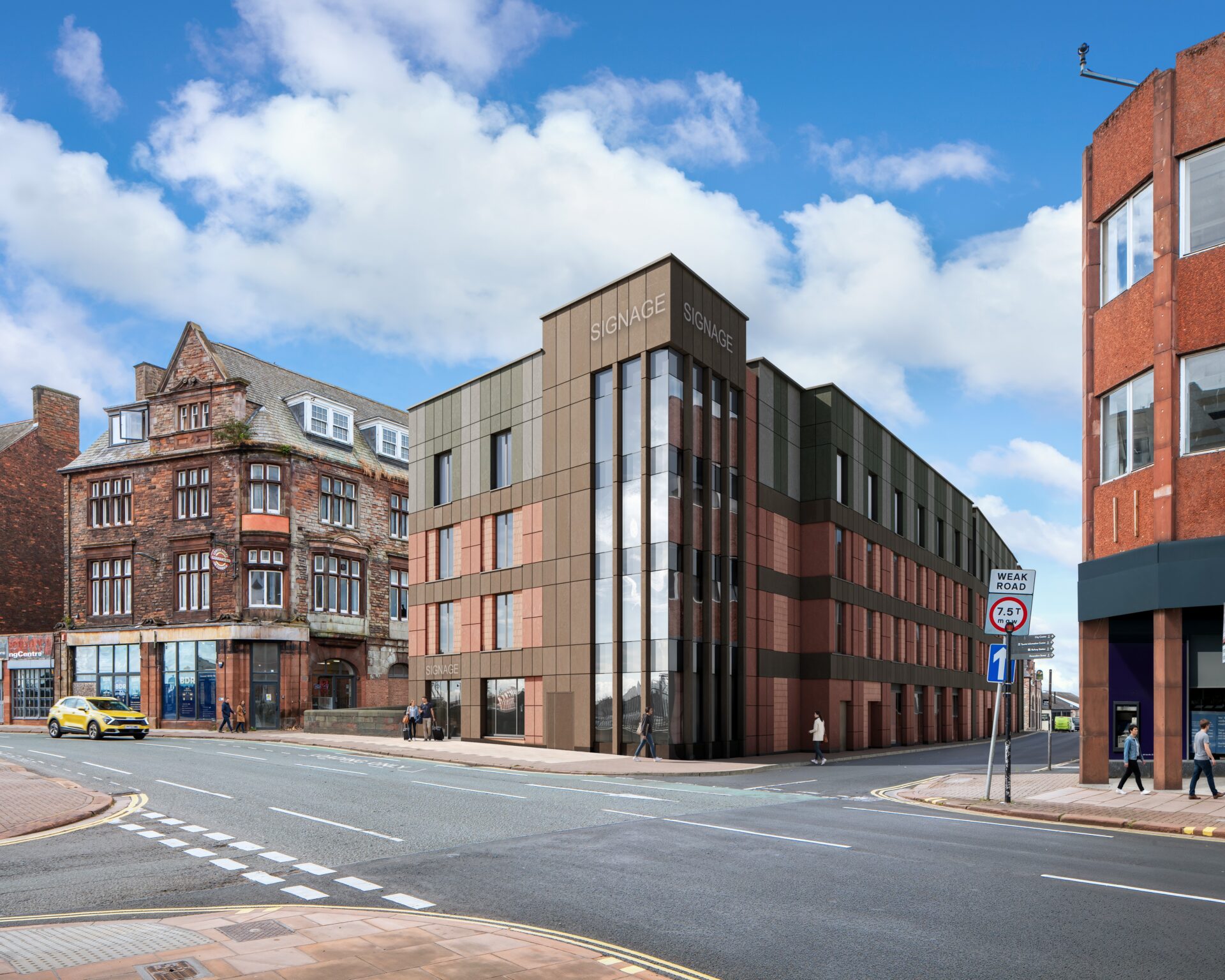 Premier Inn West Walls, Whitbread, p via planning documents