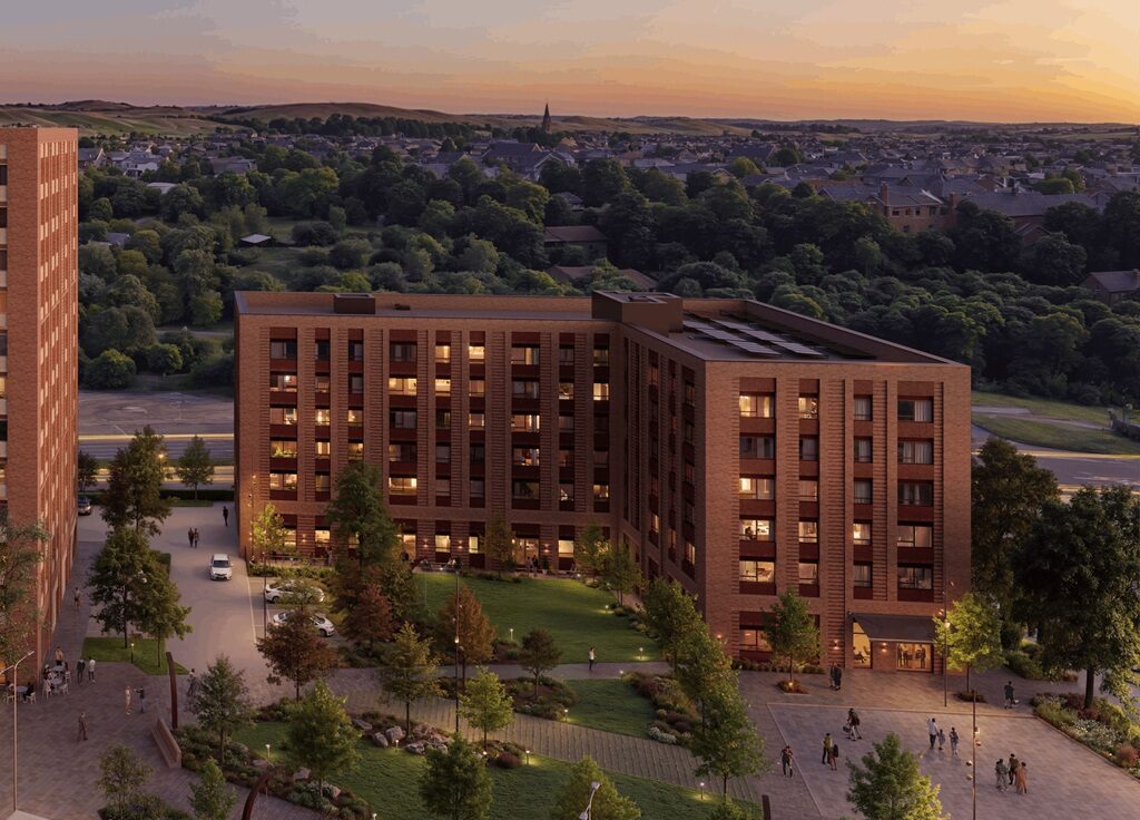 Princes Gate phase one, Oldham, p Willmott Dixon