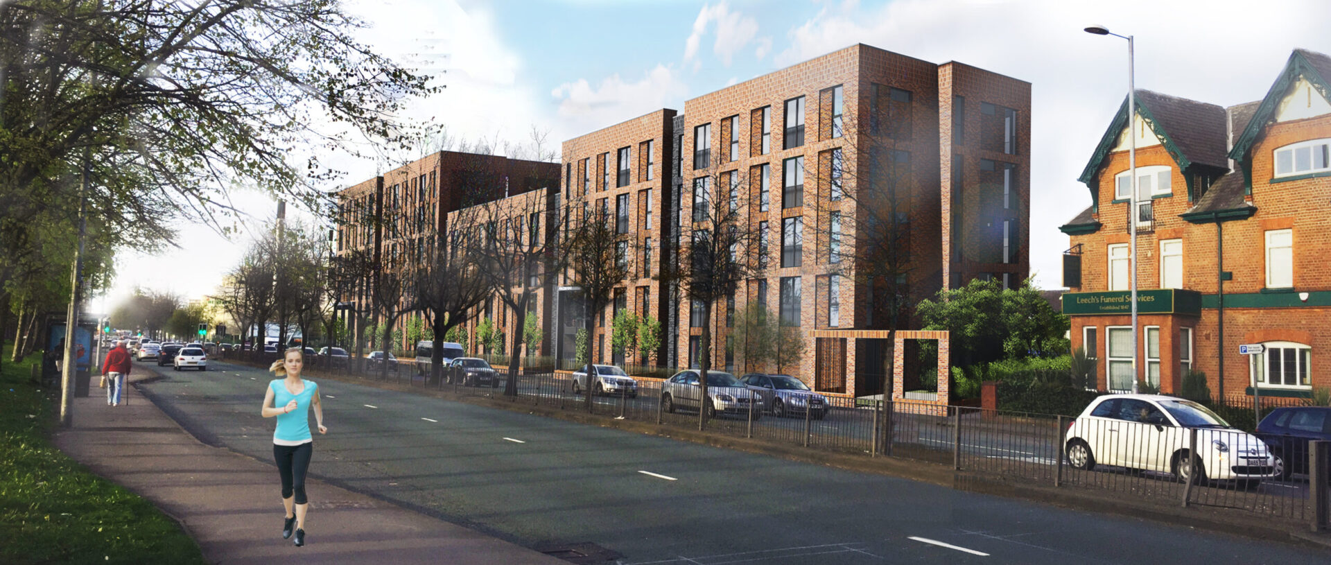 Galliford Try starts on £14m Princess Road flats Place North West