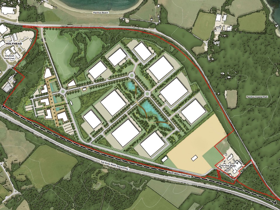 Prosperity Parc , Stena Line, p via planning documents