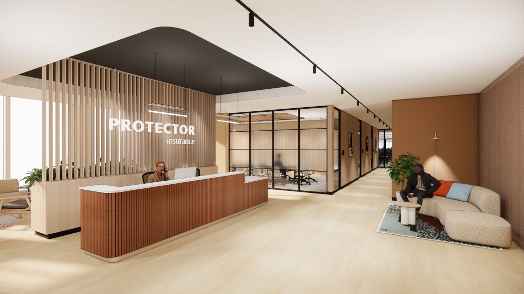 Protector Insurance office, Protector Insurance, p Nutshell Comms