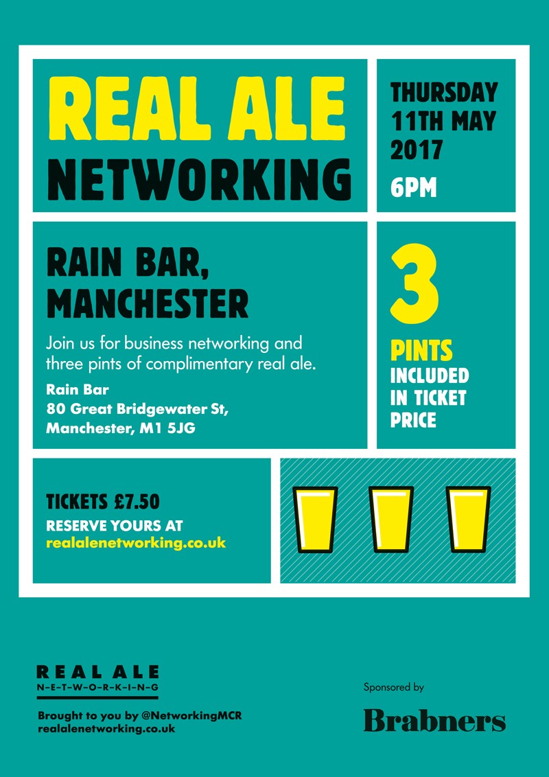 Real Ale Networking May 2017 Flyer