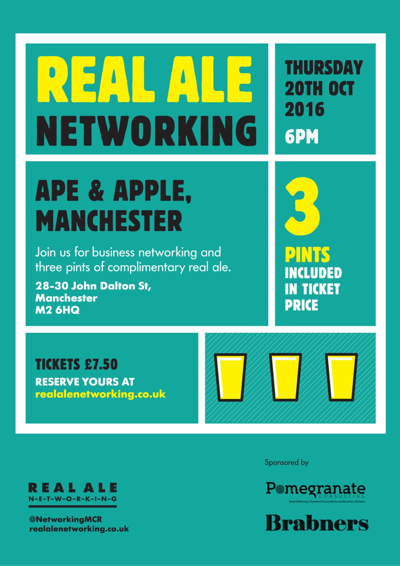 Real Ale Networking October Flyer