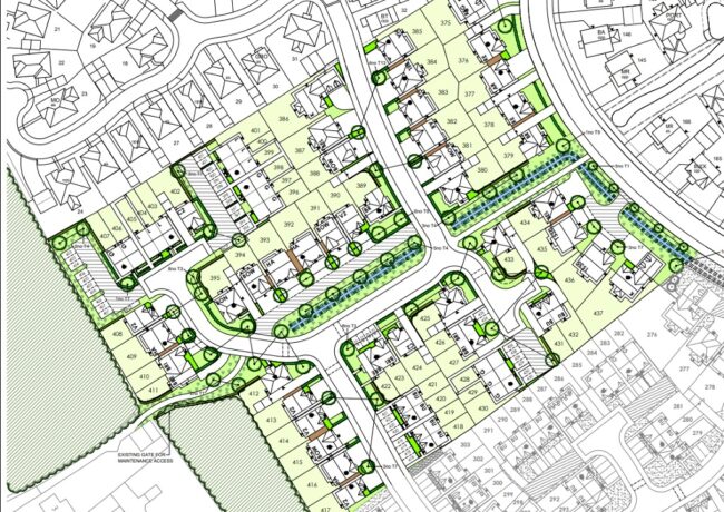 Richmond Point parcel , Rowland Homes, p planning