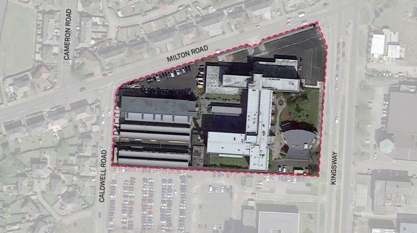 Riverside College widnes site map p via planning docs