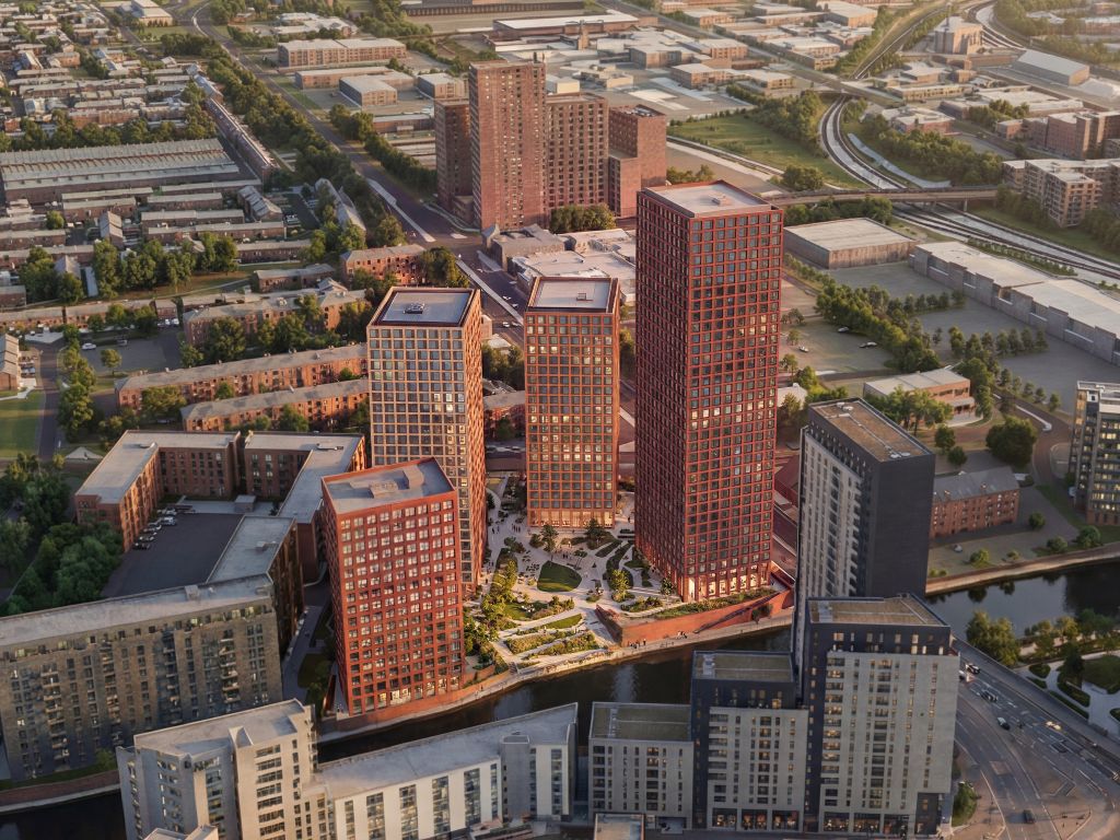 Riverside Place, Crescent Investments and Forshaw Group, c DLA Architecture