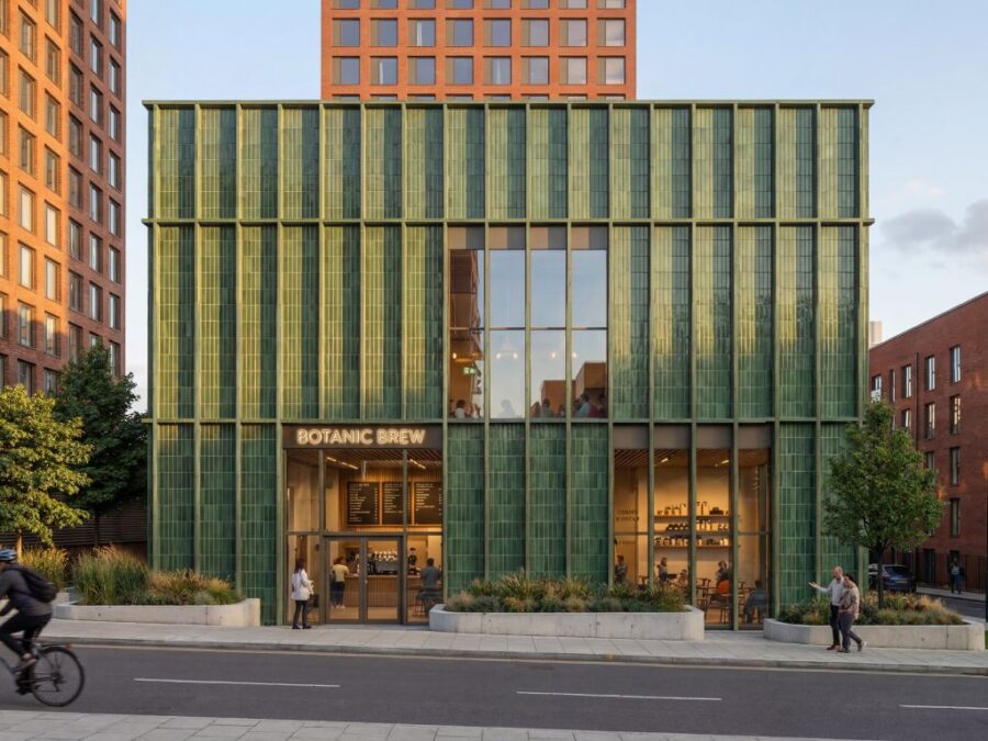 Riverside Place pavilion, Crescent Investments and Forshaw Group, c DLA Architecture