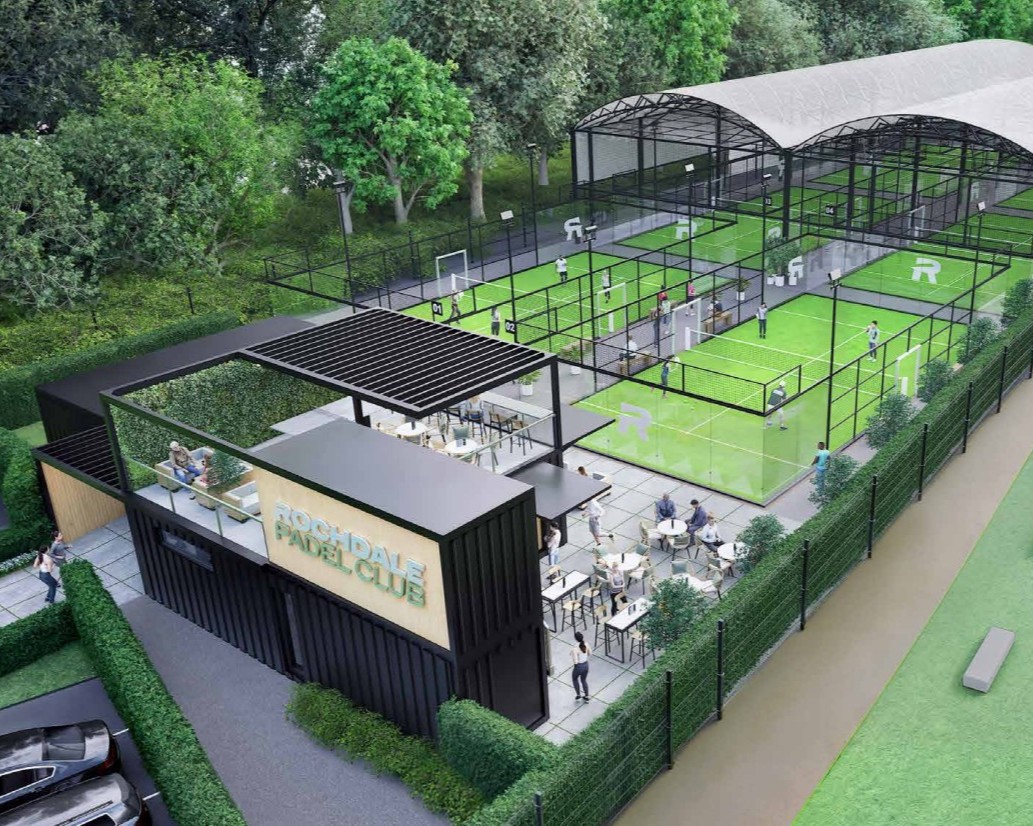 Rochdale Padel Club, Rochdale Padel Club, p via planning documents