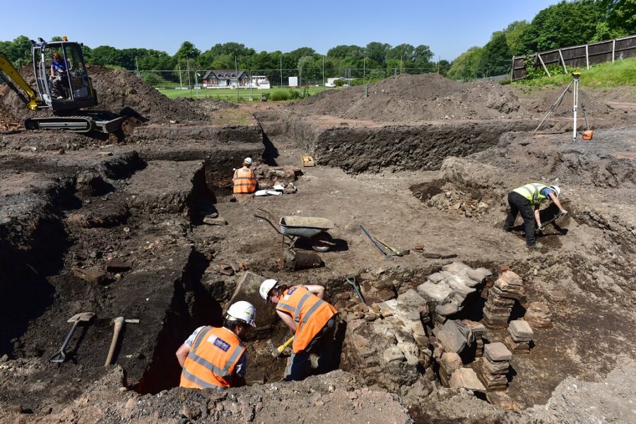 Archaeologists Unearth Roman Bath House In Significant Archaeological Find.