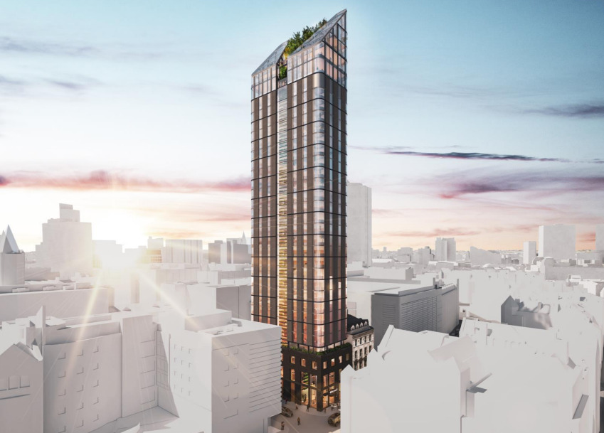 Lamington presses ahead with 32storey Manchester hotel Place North West