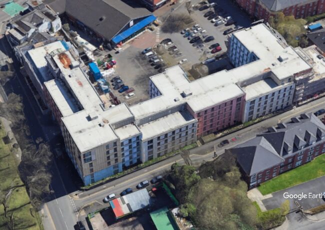 Ropemaker Court, BauMont Capital and Spinnaker Estates, c Google Earth