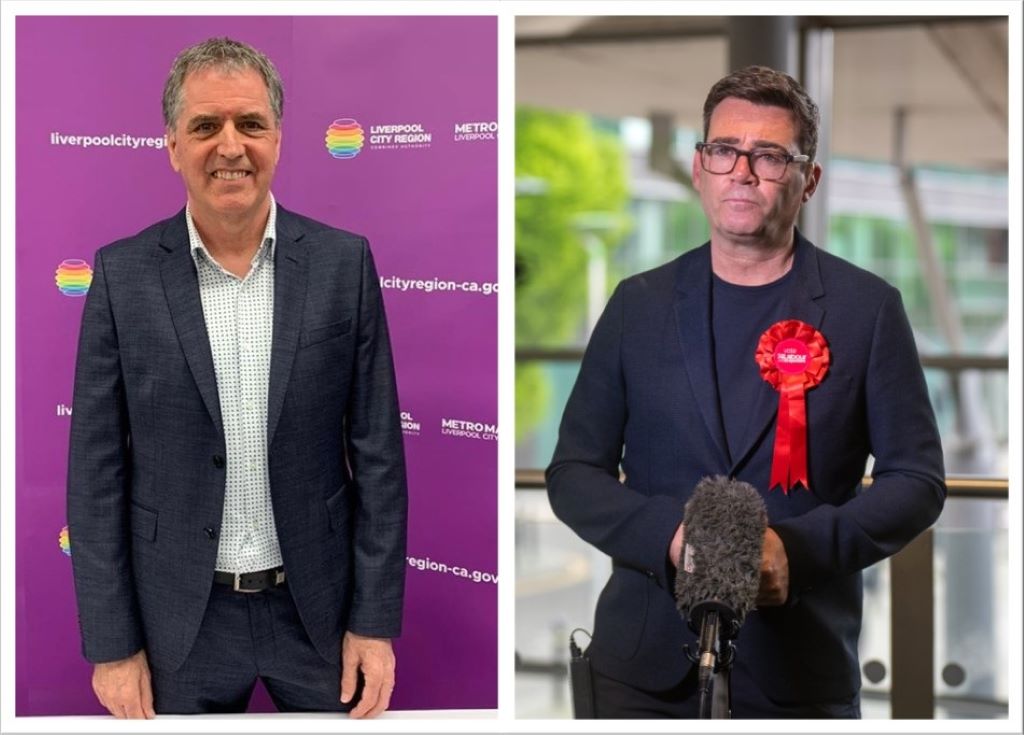 Rotheram and Burnham at their counts, p LCRCA and GMCA