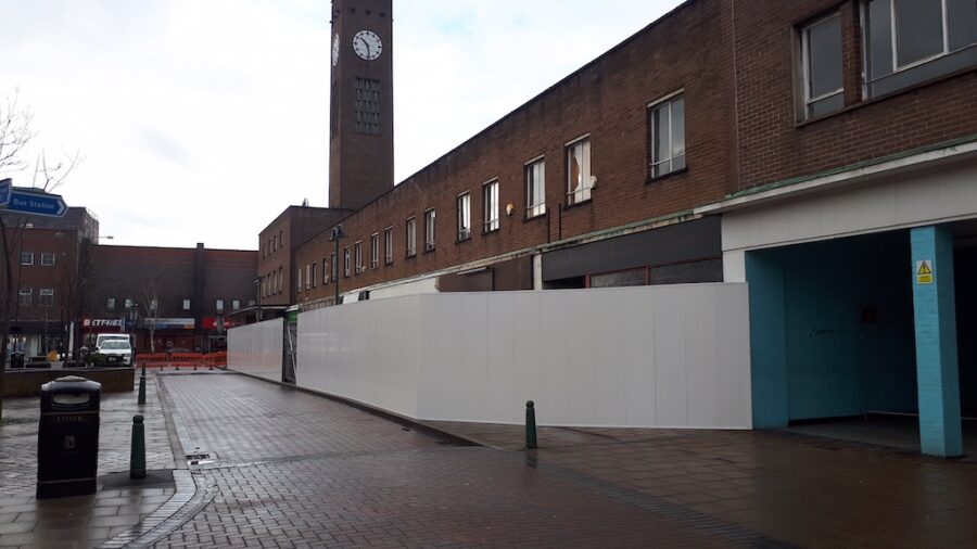 Royal Arcade Hoardings February 2020