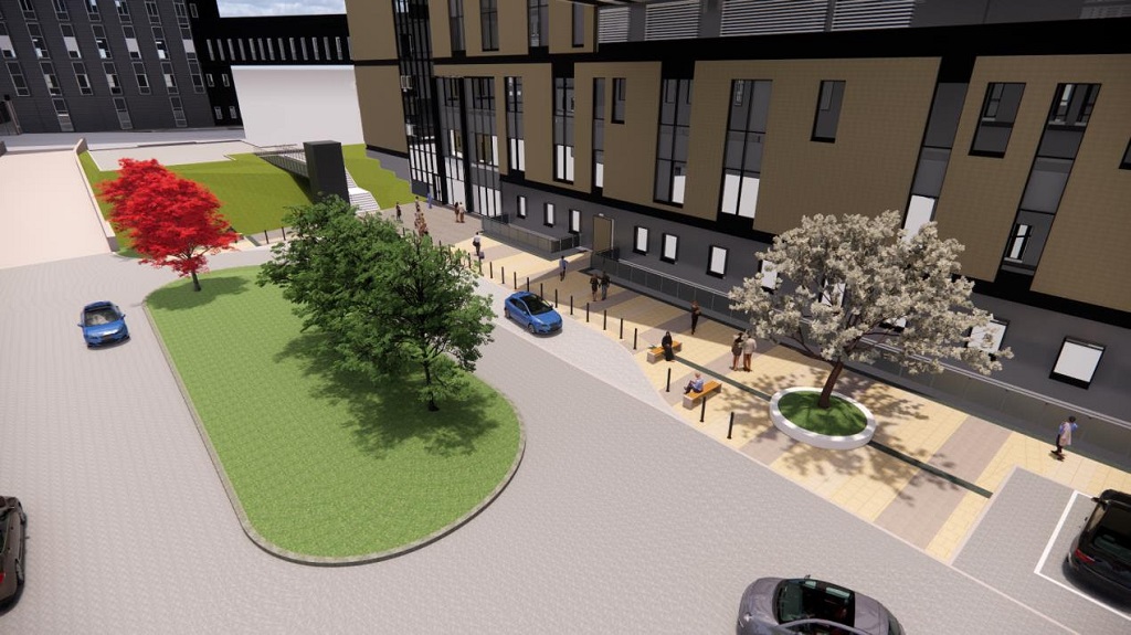 Entrance designs revealed for Royal Liverpool University Hospital