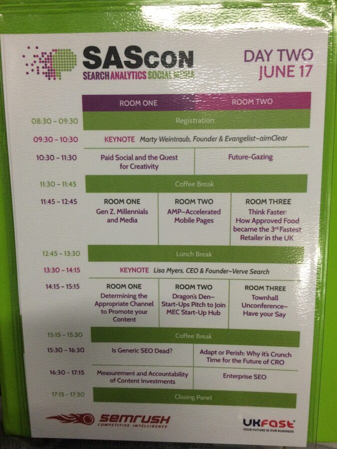 SAScon programme1