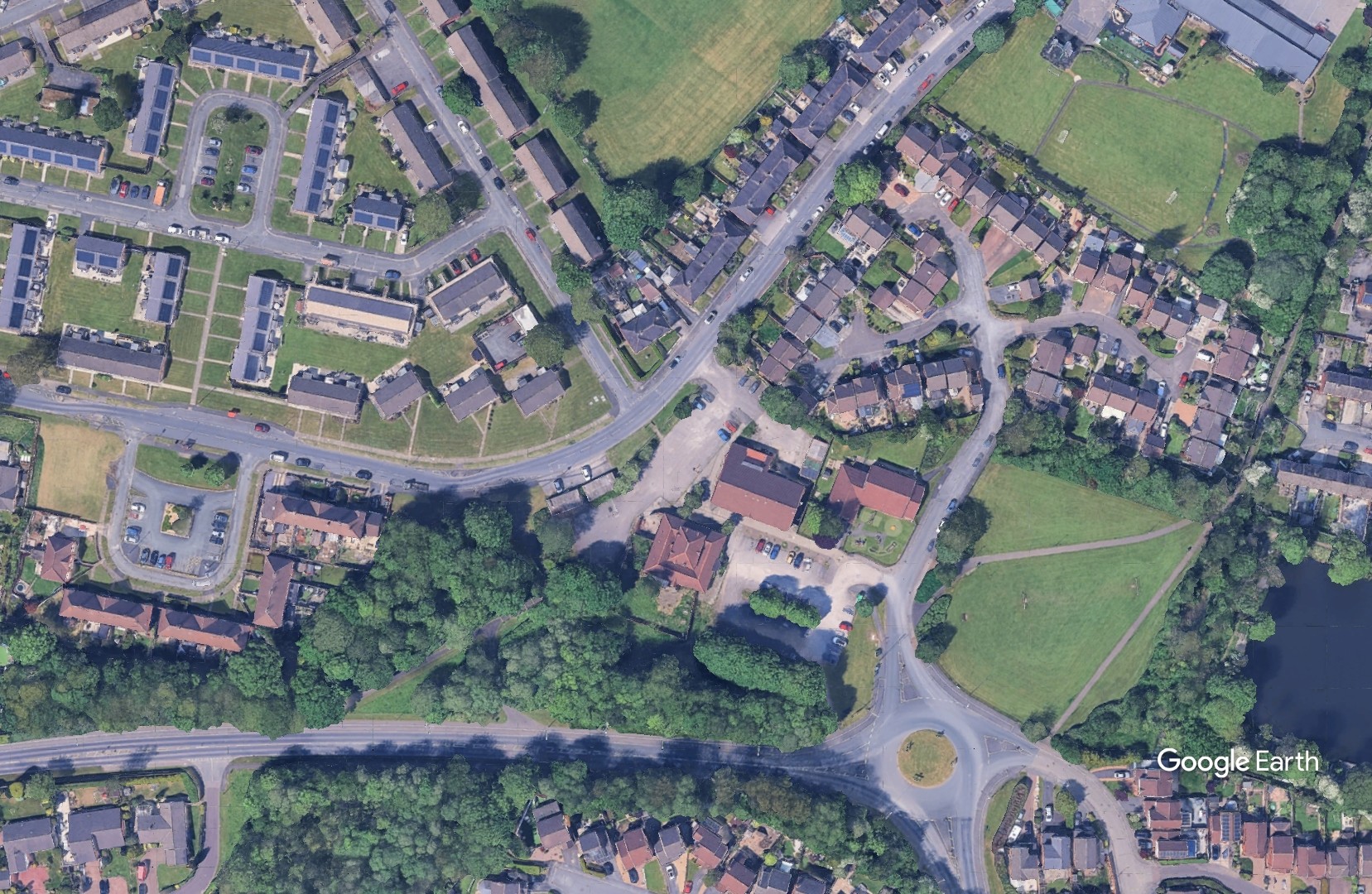 SEN Minstrel site Chorley, Northridge c GoogleEarth