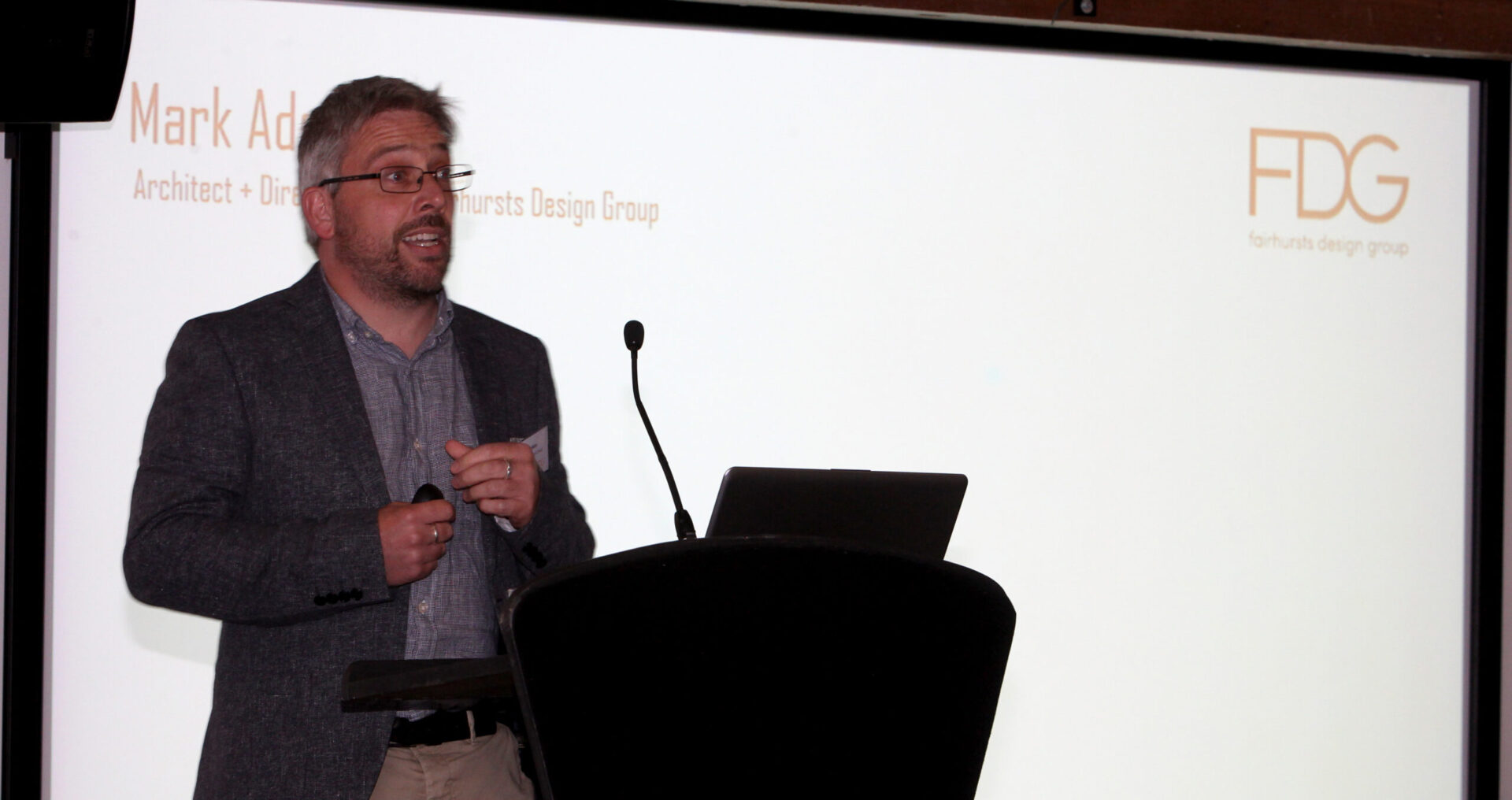 Mark Adey, Fairhursts Design Group