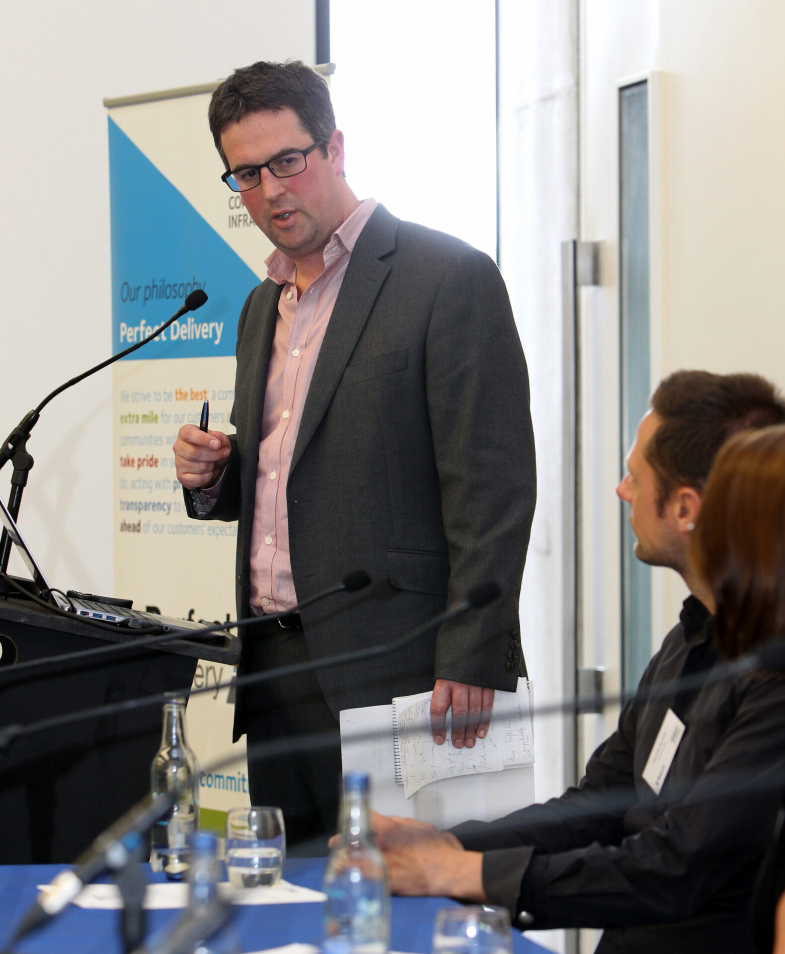 Paul Unger, editor of Place North West, chaired the event
